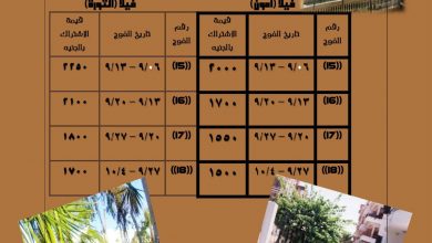 صورة خصومات بمصيف جمصة