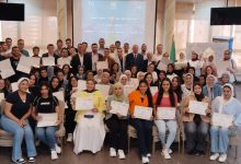 صورة تخرج الدفعة التاسعة من البرنامج التدريبى الثانى
