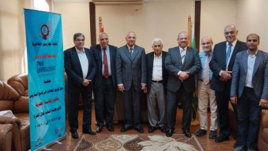 صورة حفل توزيع شهادات البرنامج التدريبي معايير المحاسبة المصرية للمحاسبين والمراجعين